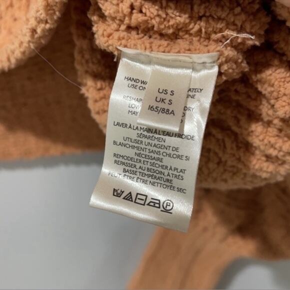Free People Be Yours Pullover Camel Cowl Neck  Sweater Size S New with T… - Picture 5 of 12